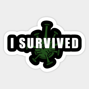 I Survived Sticker